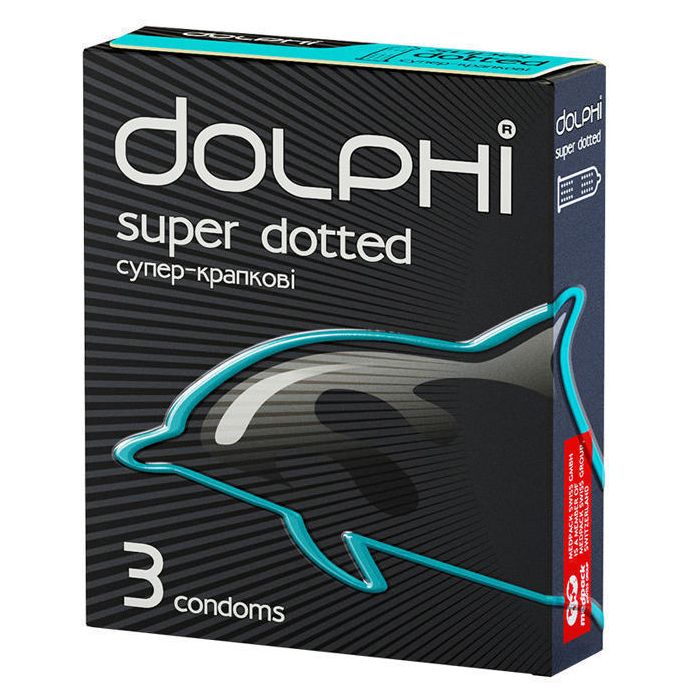 Презервативы Dolphi Super Dotted №3