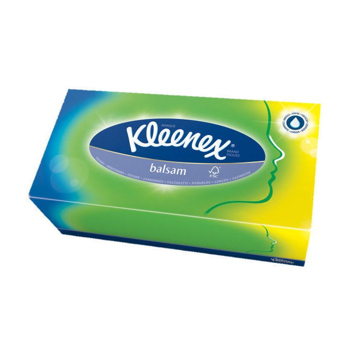 Серветки паперові Kleenex Balsam №80