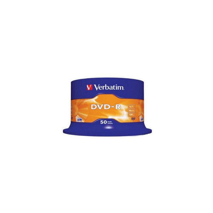 Диск DVD-R 4,7 GB 16x Cake Box (43548)