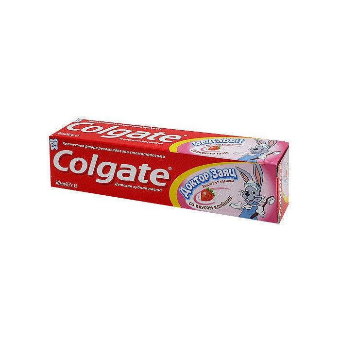 Зубна паста Colgate Лікар Заяць зі смаком полуниці 50 мл