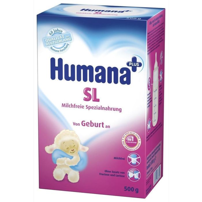 Суміш безмолочна Humana SL з 1 місяца 500 г