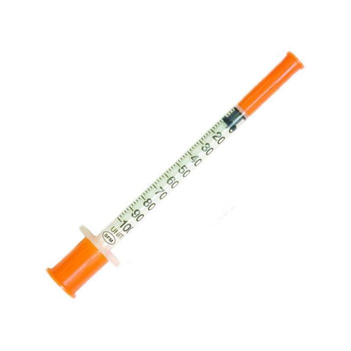 Шприц трикомпонентний інсуліновий U-100 (0,33*13 мм) 1 мл