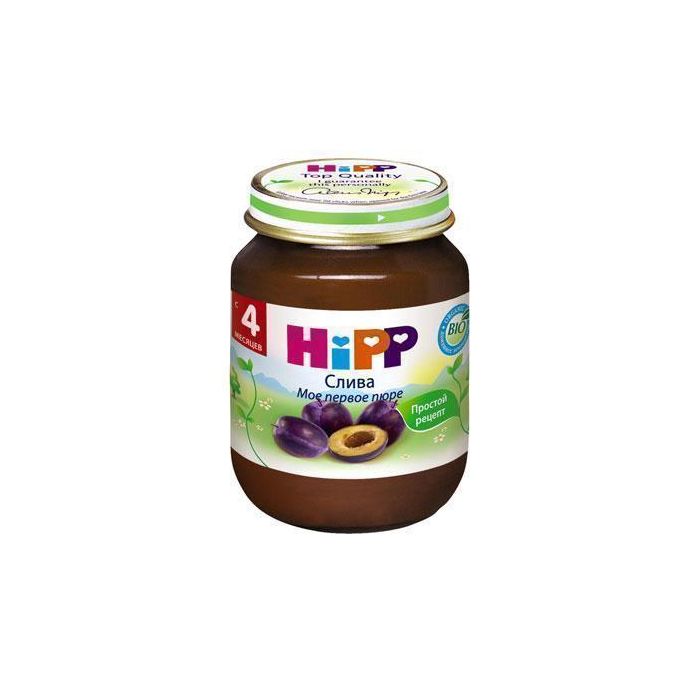 Пюре Hipp 4253 сливы 125г - фото №1 Пюре Hipp 4253 сливы 125г