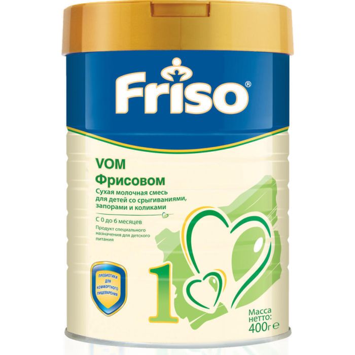 Суміш молочна Friso Фрісовом 1 з пребіотиками 400 г