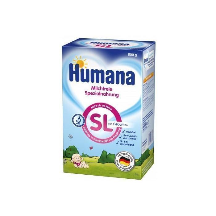 Суміш безмолочна Humana на основі ізоляту соєвого білку 500 г