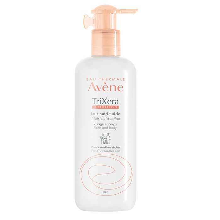 Молочко Avene (Авене) Trixera для питания сухой и очень сухой чувствительной кожи лица и тела 400 мл