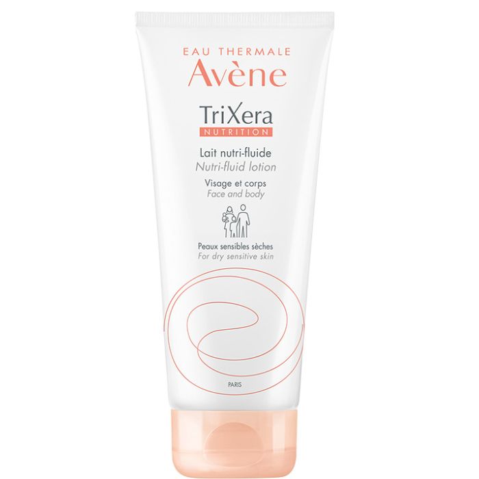 Молочко Avene (Авене) Trixera для живлення сухої і дуже сухої чутливої шкіри обличчя і тіла 200 мл