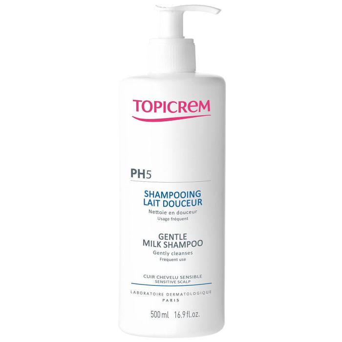 Шампунь-молочко Topicrem PH5 з екстрактом бавовни для всіх типів волосся 500 мл