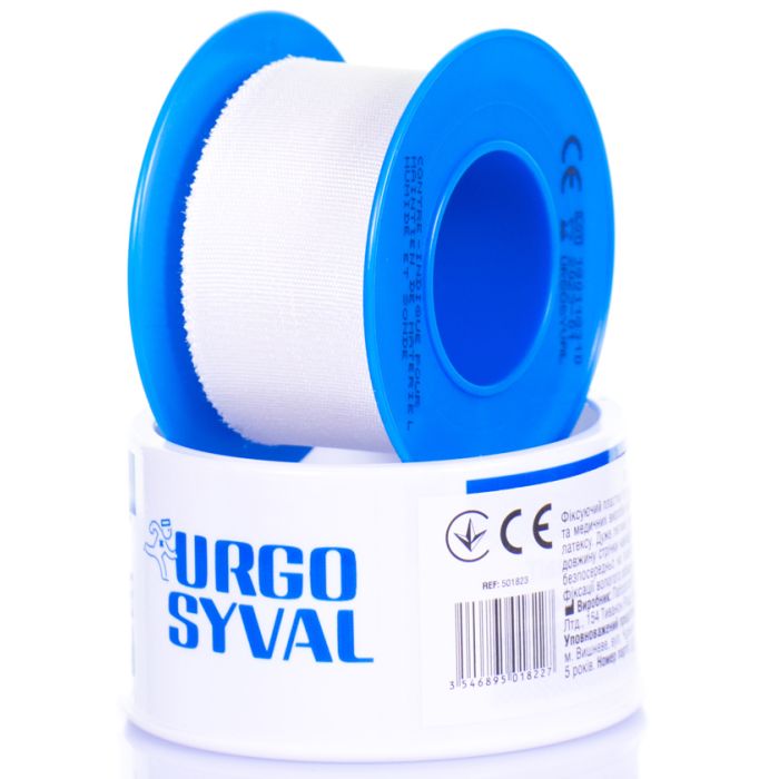 Лейкопластир Urgo Syval 5 м*5 см