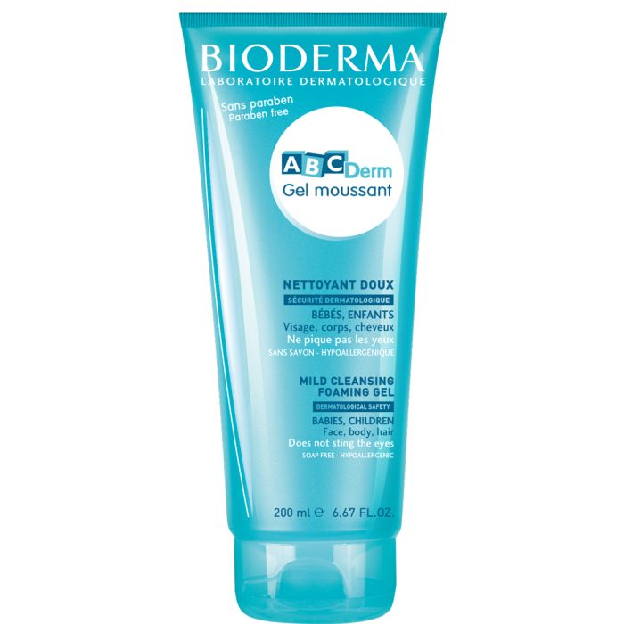 Гель Bioderma (Биодерма) АВСDerm очищающий для детей 200 мл