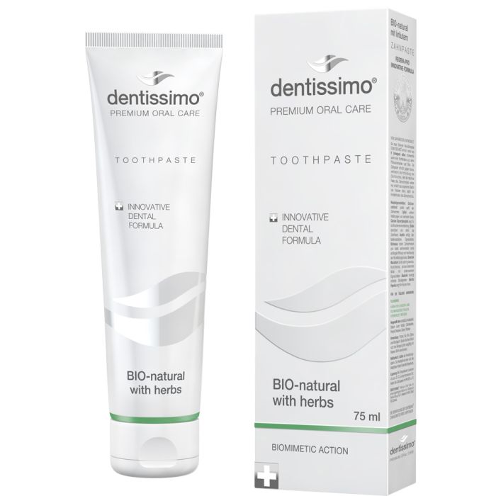 Зубная паста Dentissimo Bio-Natural With Herbs 75 мл