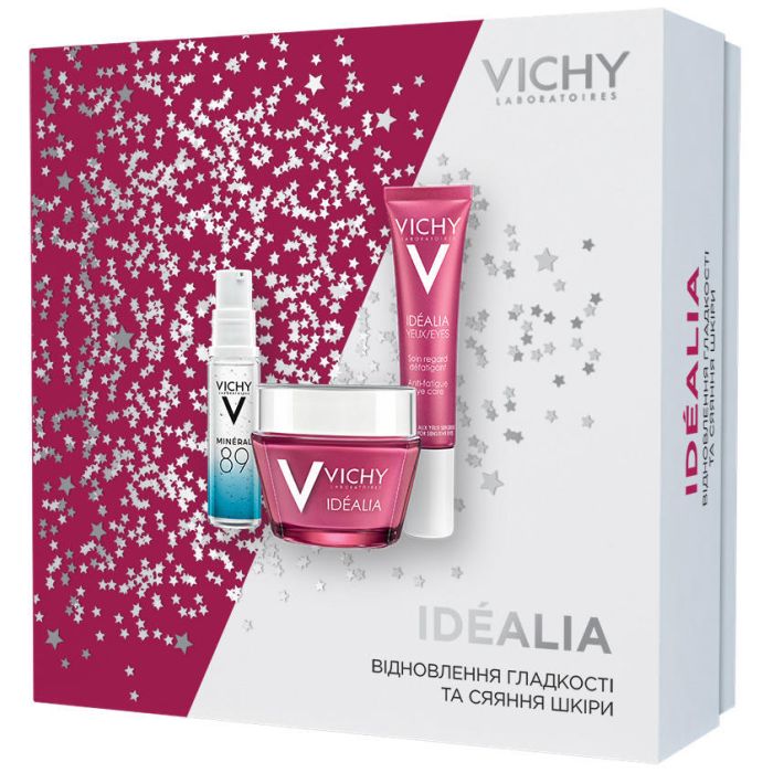 Набір новорічний Vichy Idealia Відновлення гладкості та сяяння шкіри (2018)