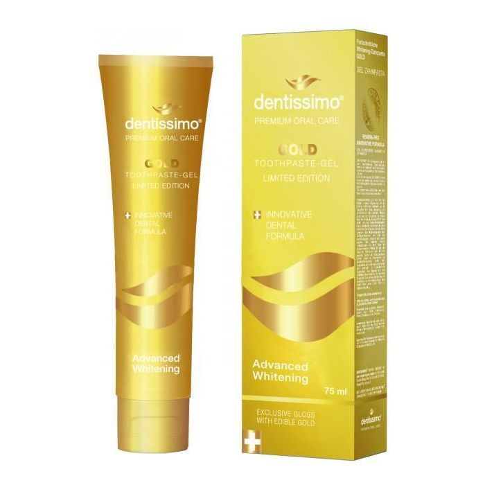 Зубна паста Dentissimo Advanced Whitening Gold 75 мл