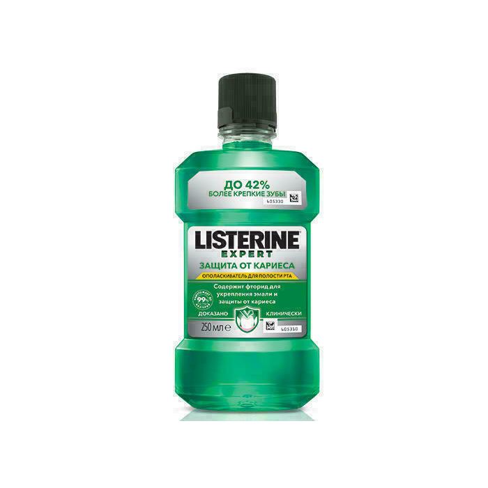Ополіскувач для порожнини рота Listerine Expert Захист від карієсу 250 мл