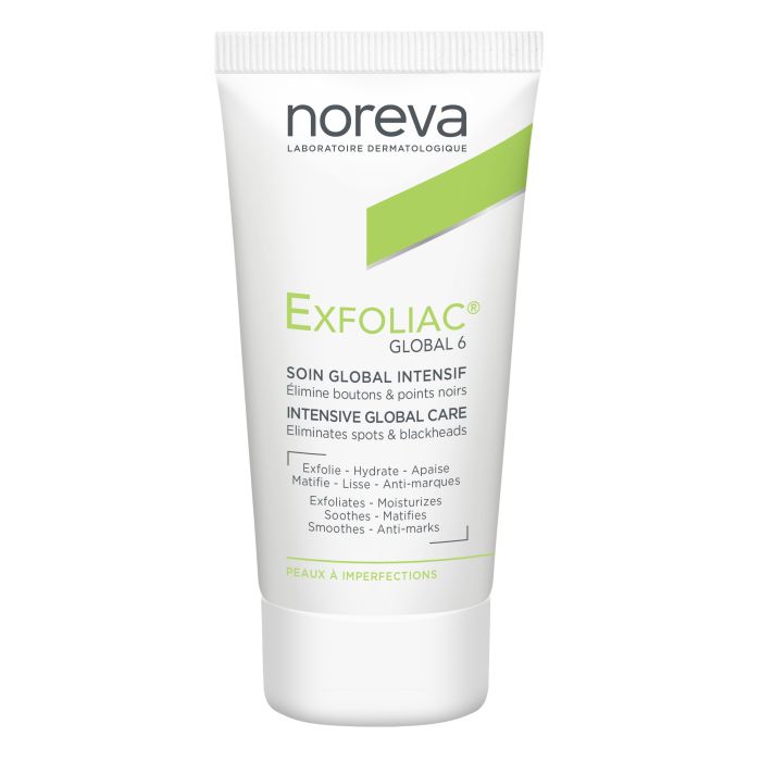 Гель Noreva (Норева) Exfoliac Global 6 для проблемной кожи лица 30 мл