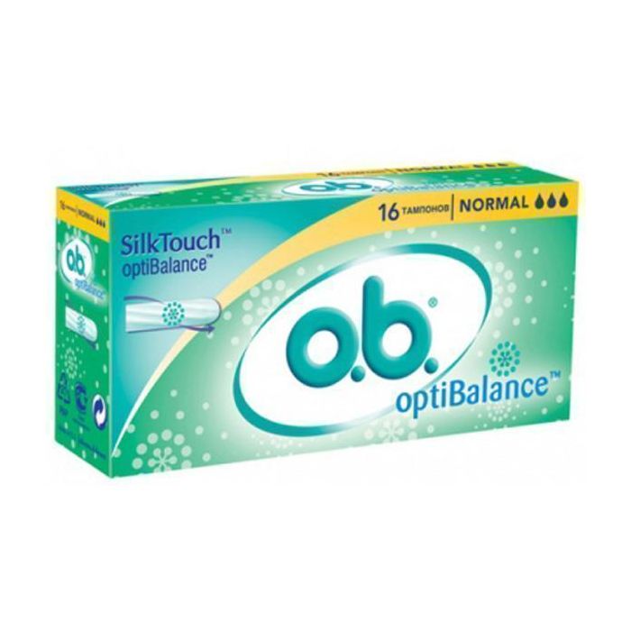 Тампони o.b. Opti Balance Normal 16 шт