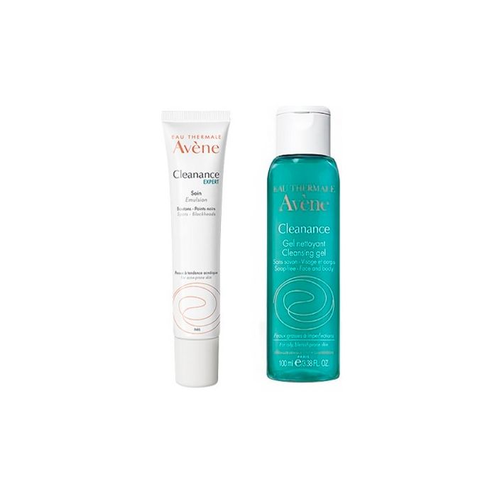 Набір Avene Cleanance Expert (Емульсія 40 мл + Гель очищуючий 100 мл)