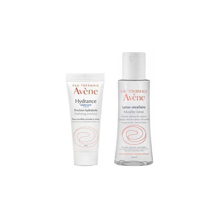 Набор Avene Hydrance (Эмульсия легкая 40 мл + Мицеллярний лосьон 100 мл)