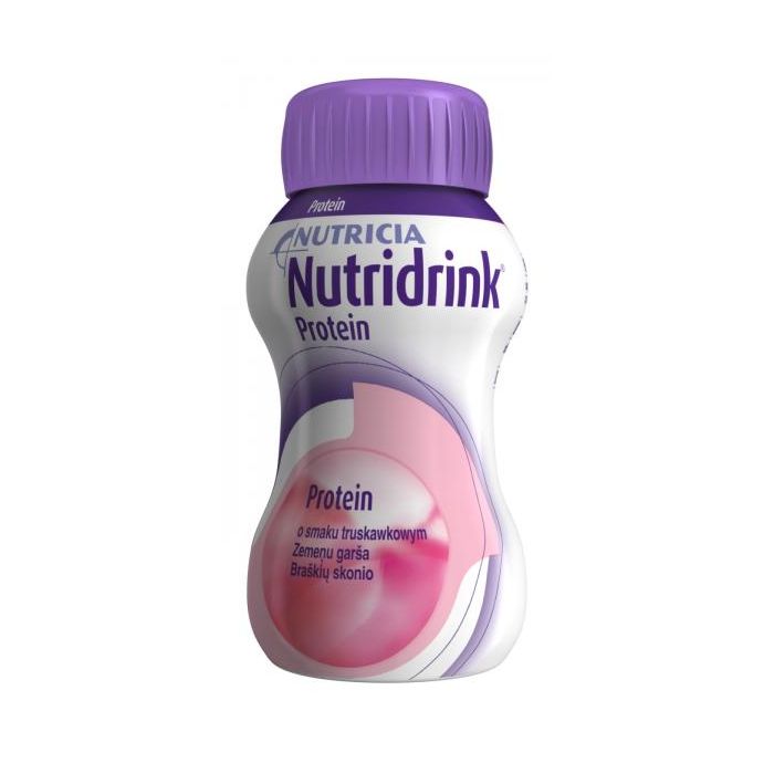 Напиток Nutricia Нутридринк Протеин со вкусом клубники 125 мл - фото №1 Напиток Nutricia Нутридринк Протеин со вкусом клубники 125 мл