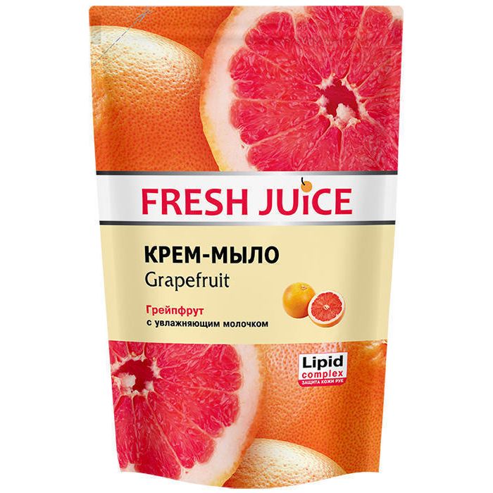 Крем-мило Fresh Juice Грейпрут дой-пак 460 мл