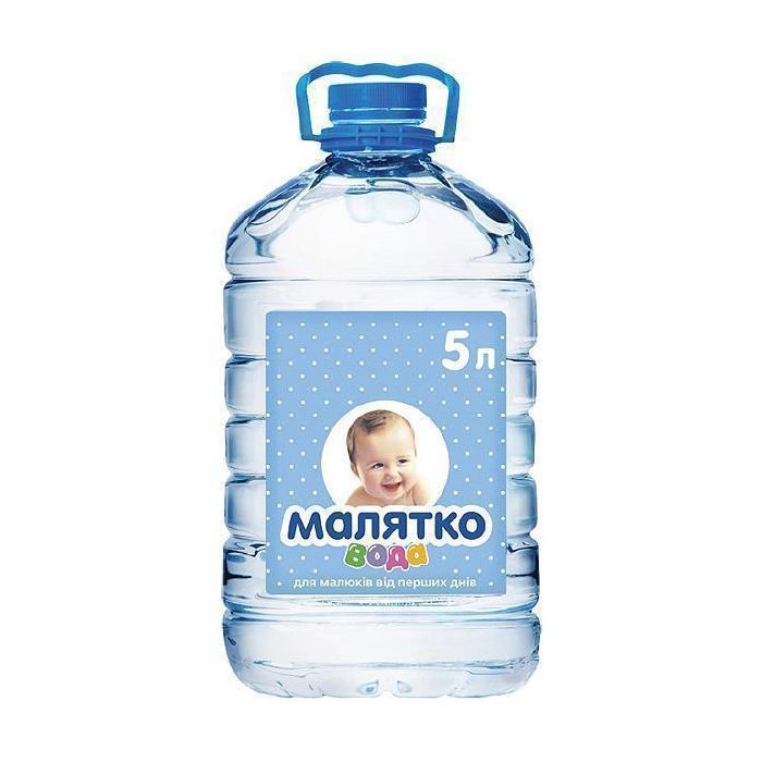 Вода дитяча Малятко питна негазована 5 л