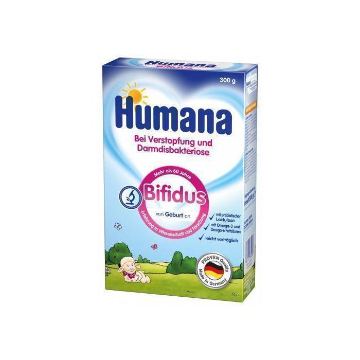 Суміш молочна Humana Біфідус з пребіотиком лактулозою 300 г