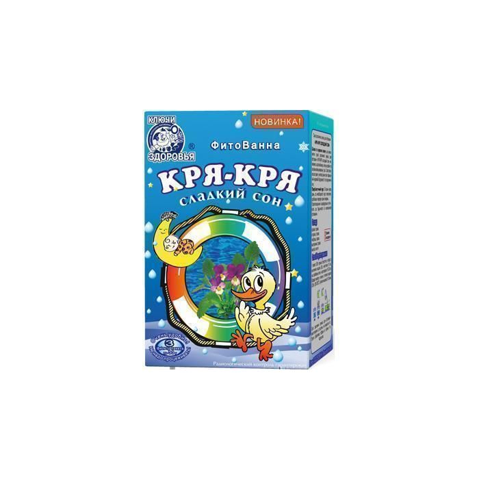 Фітованна Ключі здоров'я для дітей Кря-Кря солодкий сон №3 30 г