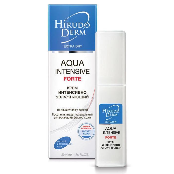 Крем Hirudo Derm Extra-Dry Aqua-Intensive інтенсивно-зволожуючий 50 мл