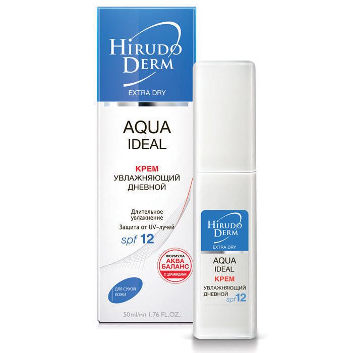 Крем Hirudo Derm Extra-Dry Aqua Ideal зволожуючий денний 50 мл