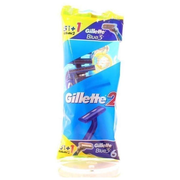 Станок Gillette-2 одноразовий 5 шт