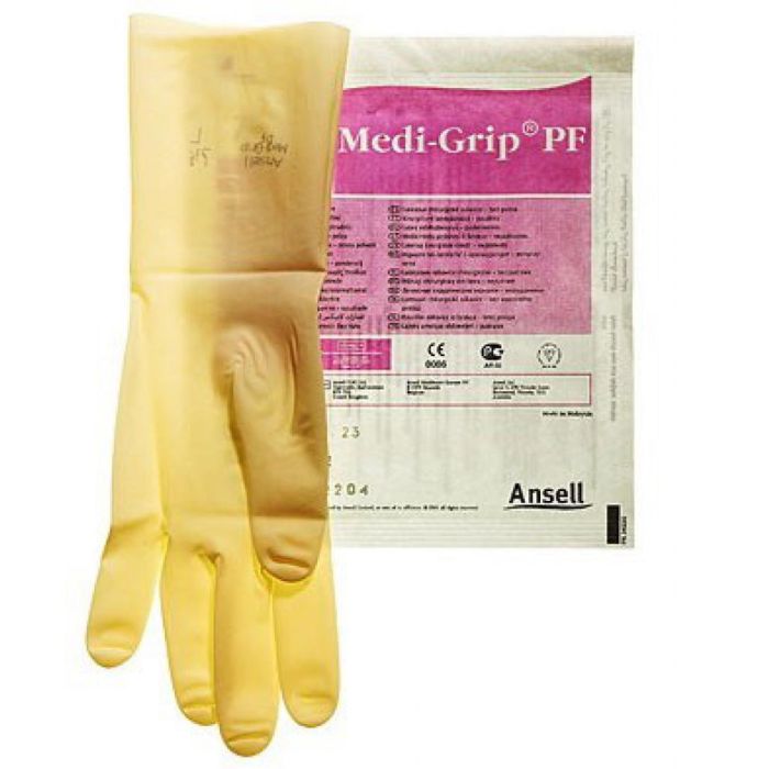 Перчатки Medi-Grip PF стерильные хирургические без пудры р. 8.0