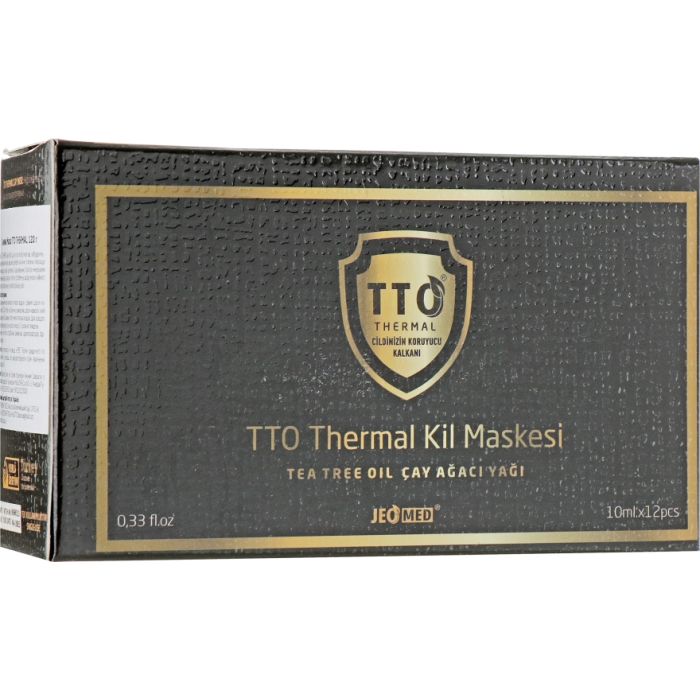Маска TTO Thermal Глиняна для обличчя 12 шт коробка 120 г