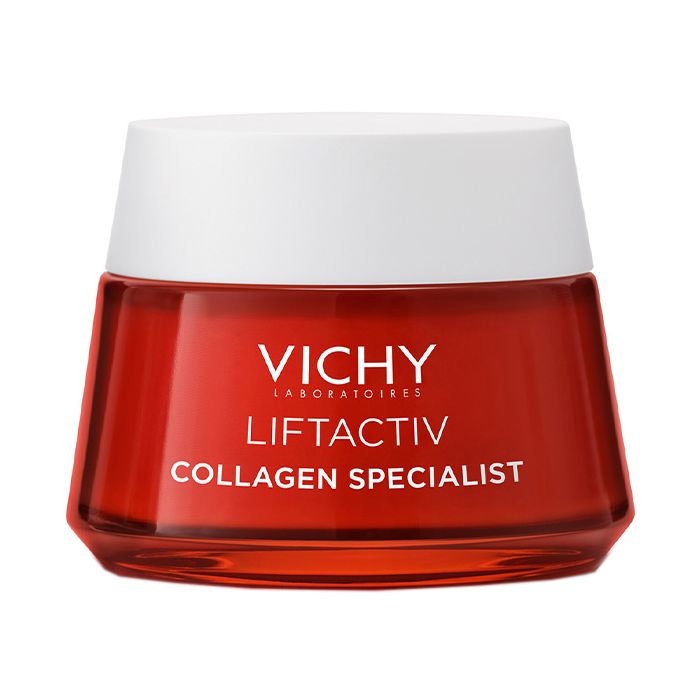 Крем-уход для лица Vichy (Виши) LiftActiv Collagen Specialist антивозрастной для стимулирования выработки коллагена для всех типов кожи, 50 мл - фото №1 Крем-уход для лица Vichy (Виши) LiftActiv Collagen Specialist антивозрастной для стимулирования выработки коллагена для всех типов кожи, 50 мл