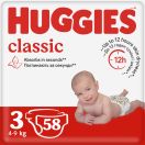 Підгузки Huggies Classic Jumbo р.3 (4-9 кг) 58 шт foto 1
