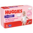 Трусики Huggies для дівчаток р.5 (12-17 кг) №34 foto 2