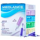 Ланцет Medlance plus Lite 25G, глибина проникнення 1,5 мм, фіолетовий, 200 шт. foto 1