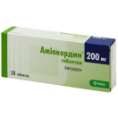Аміокордин 200 мг таблетки №30 foto 1