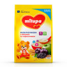 Каша Milupa молочна суха швидкорозчинна мультизлакова з яблуком та чорносливом для дітей від 7 місяців 210 г foto 1