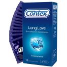 Презервативи Contex Long Love з анестетиком №12 foto 1