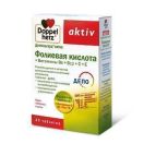 Доппельгерц Актив фолієева кислота + витаміни В6 + В12 + С + Е таблетки №30 foto 1