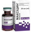 Максіцин 400 мг/20 мл концентрат для розчину для інфузій 20 мл foto 1
