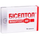 Бісептол 480 мг таблетки №14 foto 1