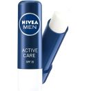 Бальзам для губ Nivea Активний догляд для чоловіків 5,5 г foto 2