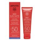 Гель-крем Apivita Bee Sun Safe сонцезахисний для обличчя SPF50 50 мл foto 1