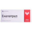 Еналаприл 20 мг таблетки №20 foto 1