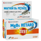 Витамины Zest Antistress MgB6 Retard таблетки №30 foto 2