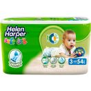 Підгузки Helen Harper Ultra Soft&Dry Mіdi, р.3 (4-9 кг), 54 шт. foto 1