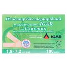Лейкопластир бактерицидний Igar Еластик 2,5х7,6 см №100 foto 1