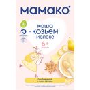 Каша Maмако пшеничная с грушей и бананом на козьем молоке, 200 г foto 2