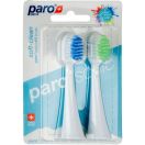 Сменные зубные щетки Paro Swiss Soft-Clean для нежной и тщательной очистки, 2 шт. foto 1